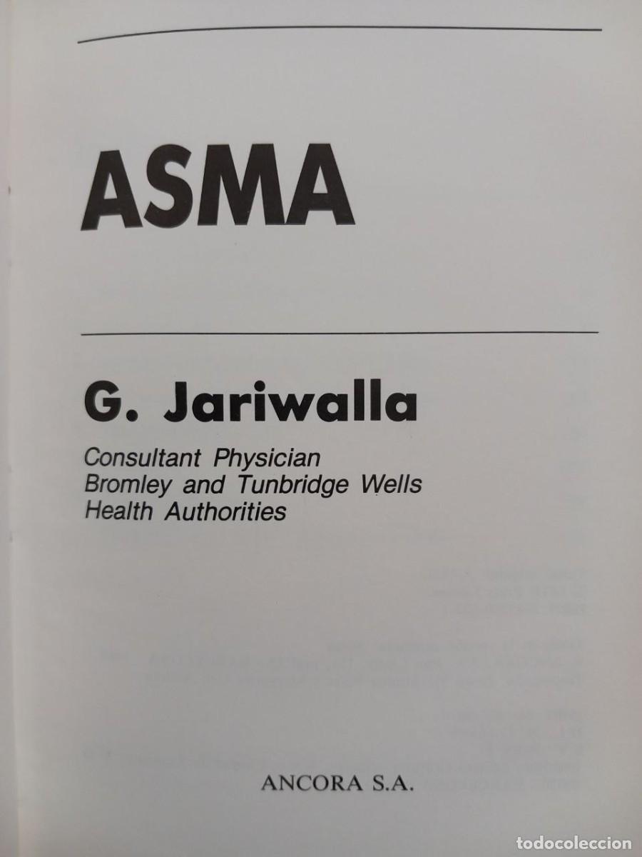 Libros: Asma. - JARIWALLA, G.: - Foto 3