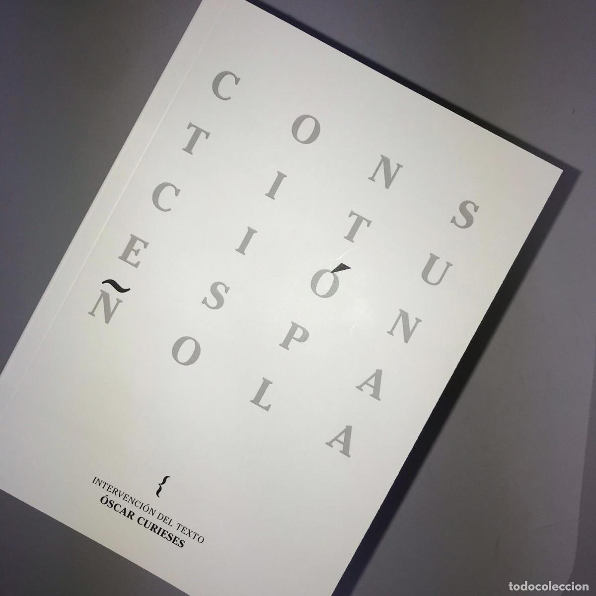 Libros: CURIESES, &Oacute;scar. - Constituci&oacute;n espa&ntilde;ola. - Foto 1