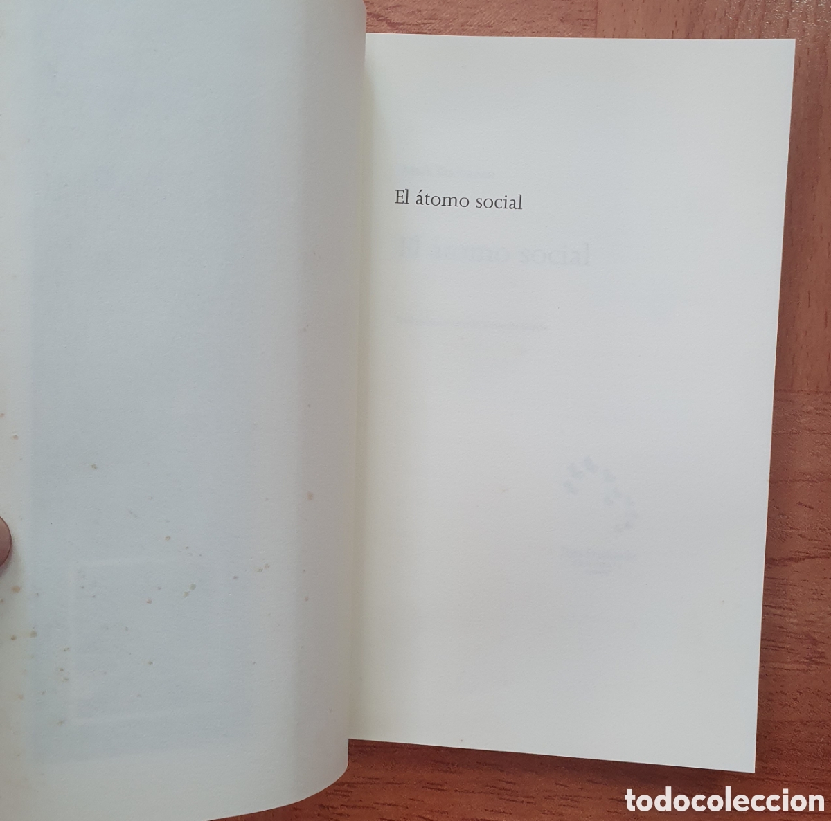 Libros: El &Aacute;tomo Social - Mark Buchanan - Foto 4