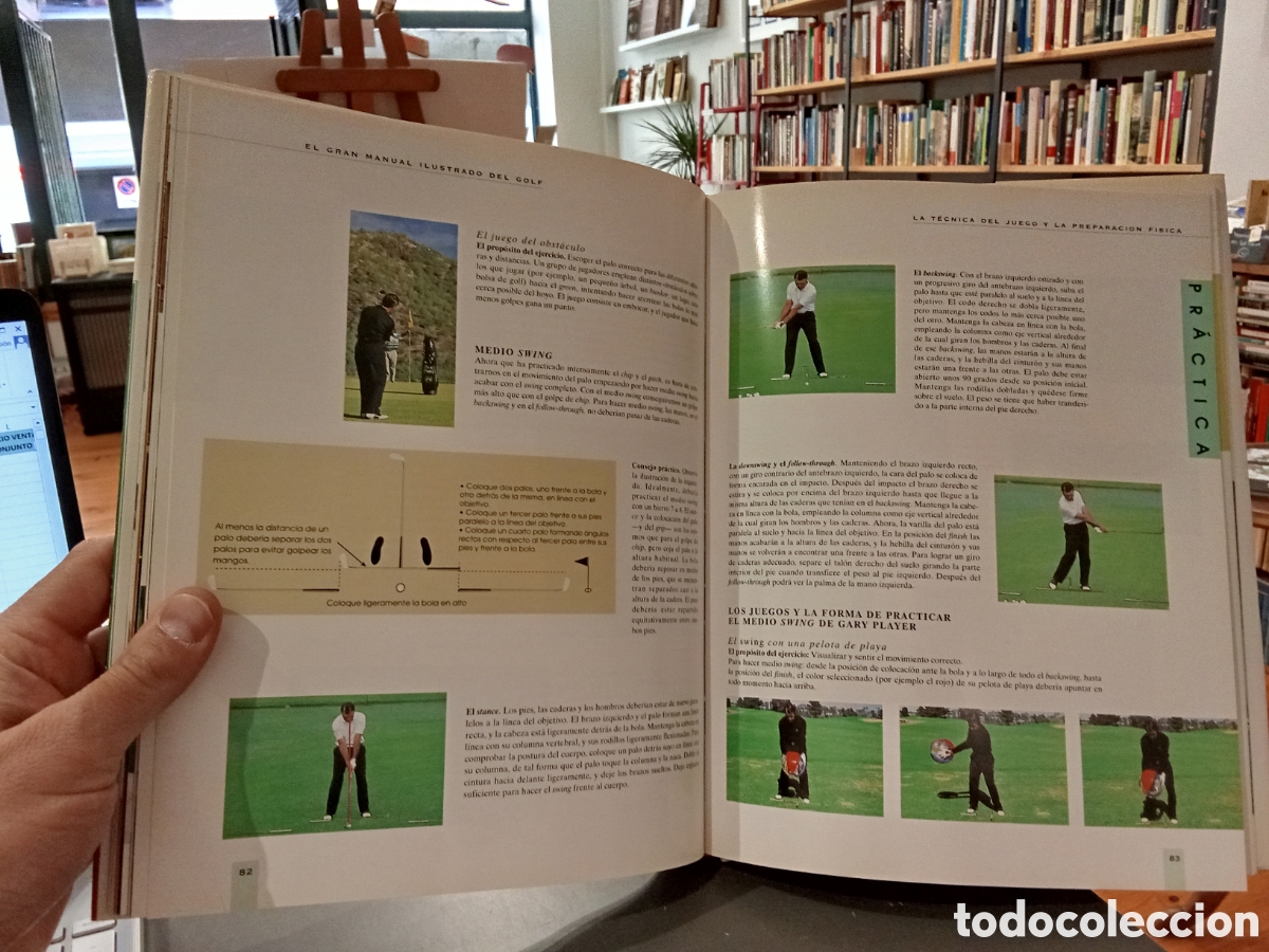 Libros: El gran manual ilustrado del Golf - Gary Player - Tutor - Foto 6