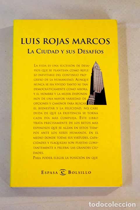 Libros: La ciudad y sus desaf&iacute;os.- Rojas Marcos, Luis - Foto 1
