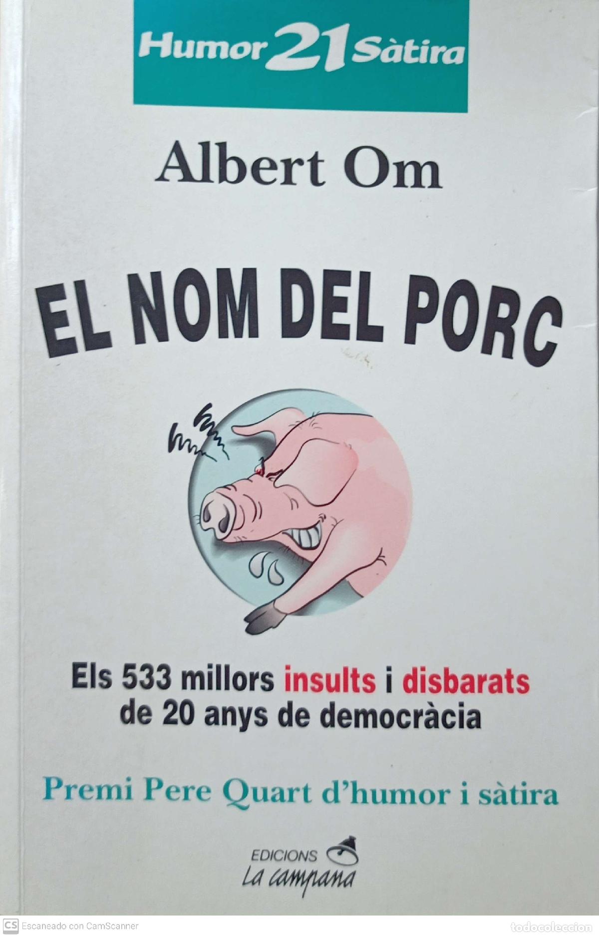Libros: El nom del porc - Albert Om - Foto 1