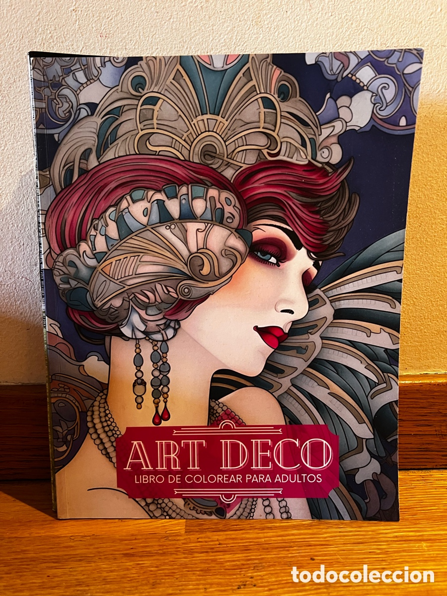 Libros: ART DECO LIBRO DE COLOREAR PARA ADULTOS