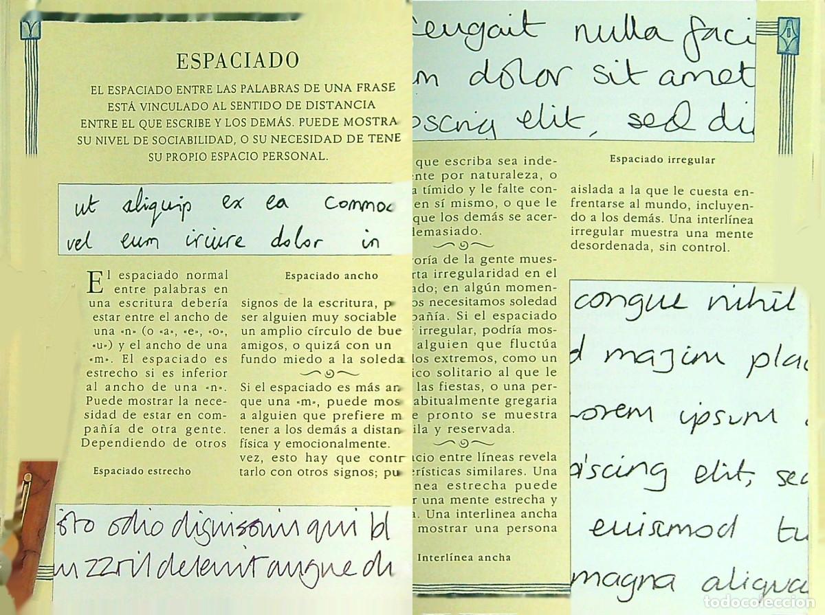Libros: GRAFOLOG&Iacute;A - DAVID V. BARRETT - 1997 - Foto 3