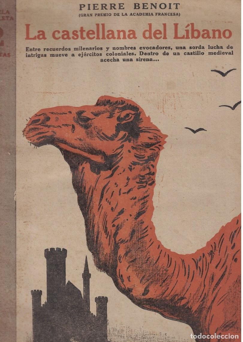 Libros: LA CASTELLANA DEL L&Iacute;BANO. - Benoit. Pierre, - Foto 1