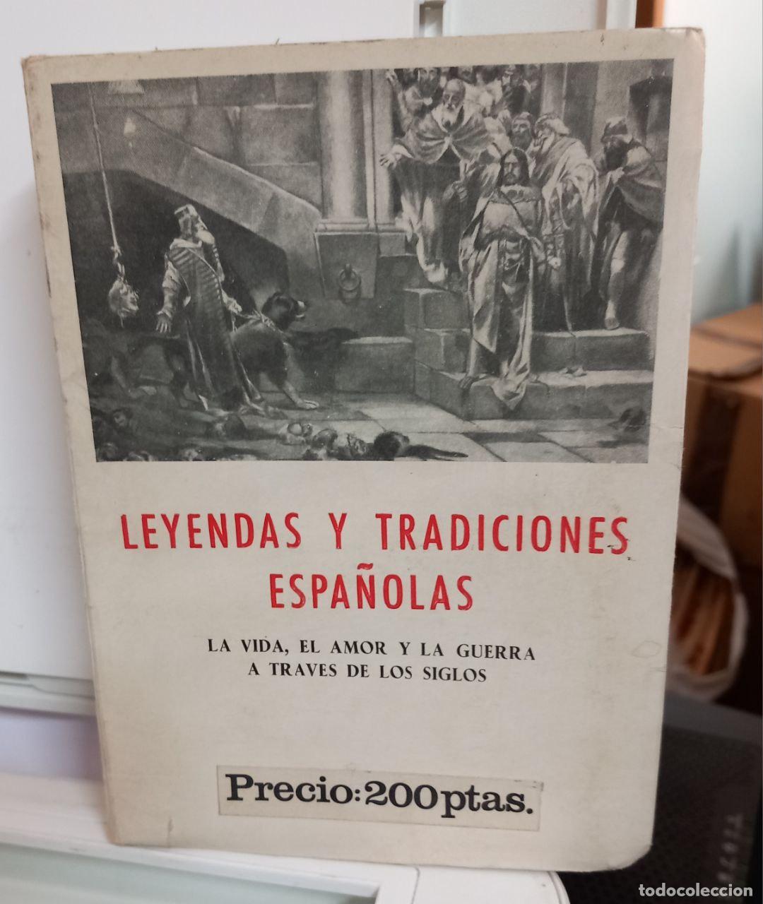 Libros: Leyendas y tradiciones espa&ntilde;olas. - LOZANO, Crist&oacute;bal: - Foto 1