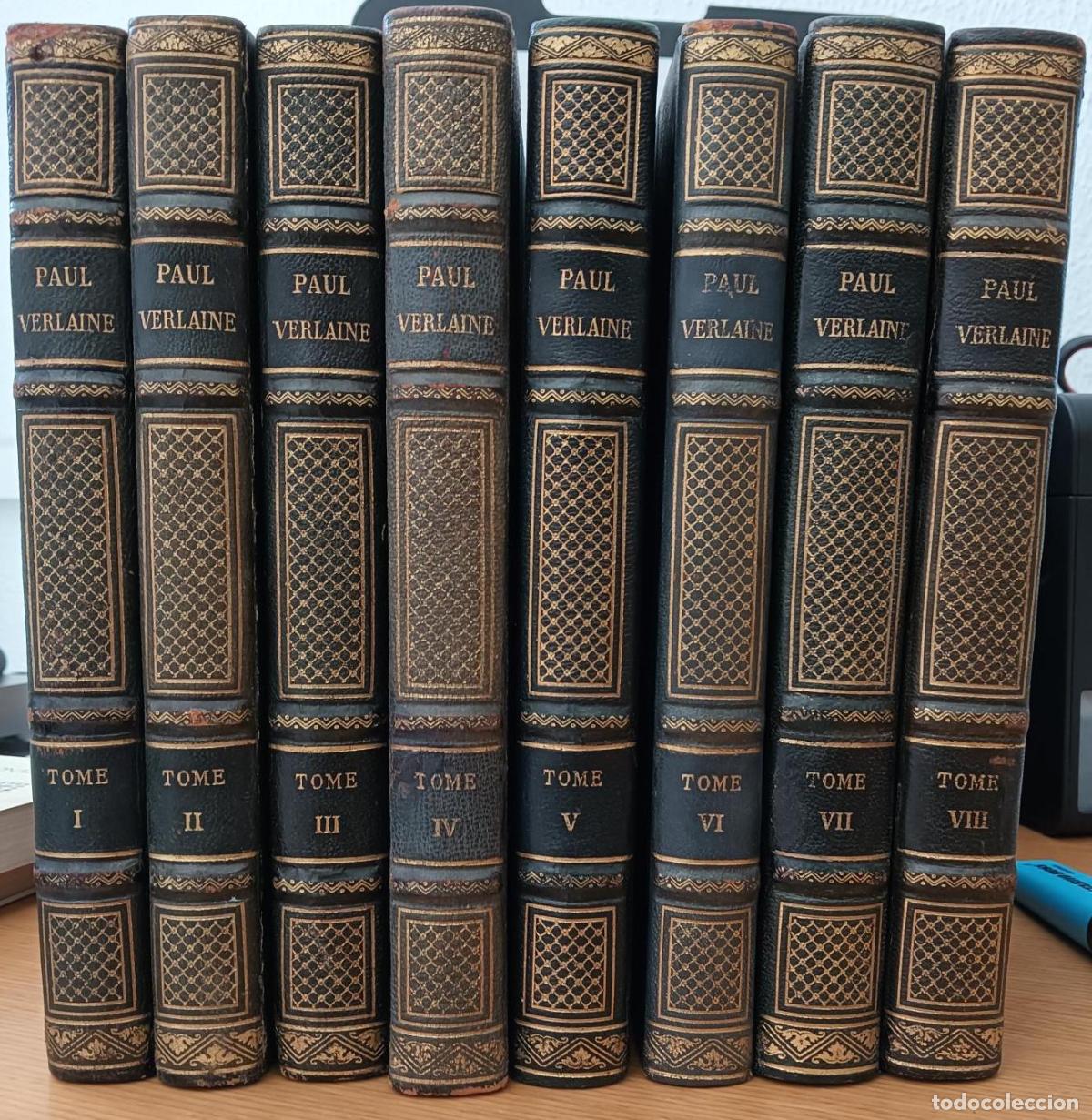 Libros: Oeuvres compl&egrave;tes. 8 tomos - Verlaine, Paul - Foto 1