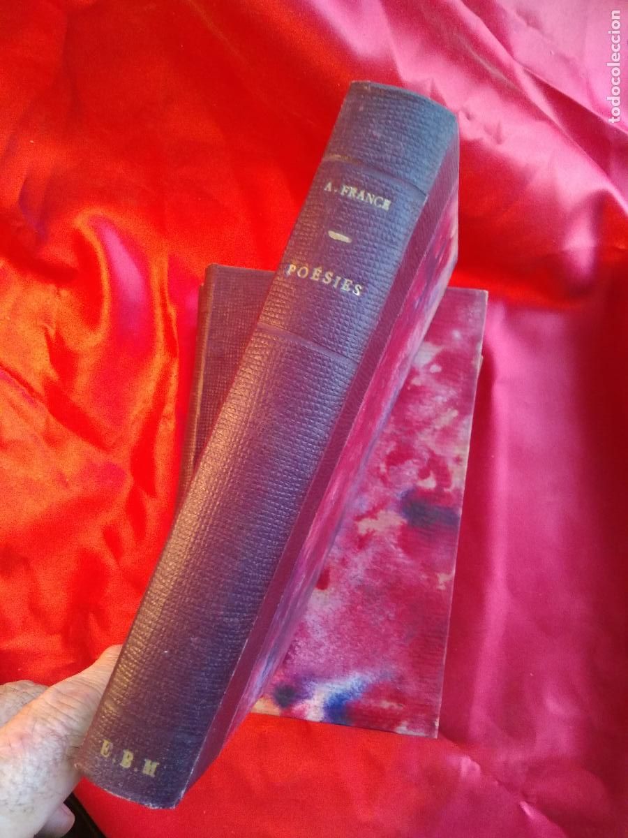 books: Po&eacute;sies Anatole France L.11029-1694