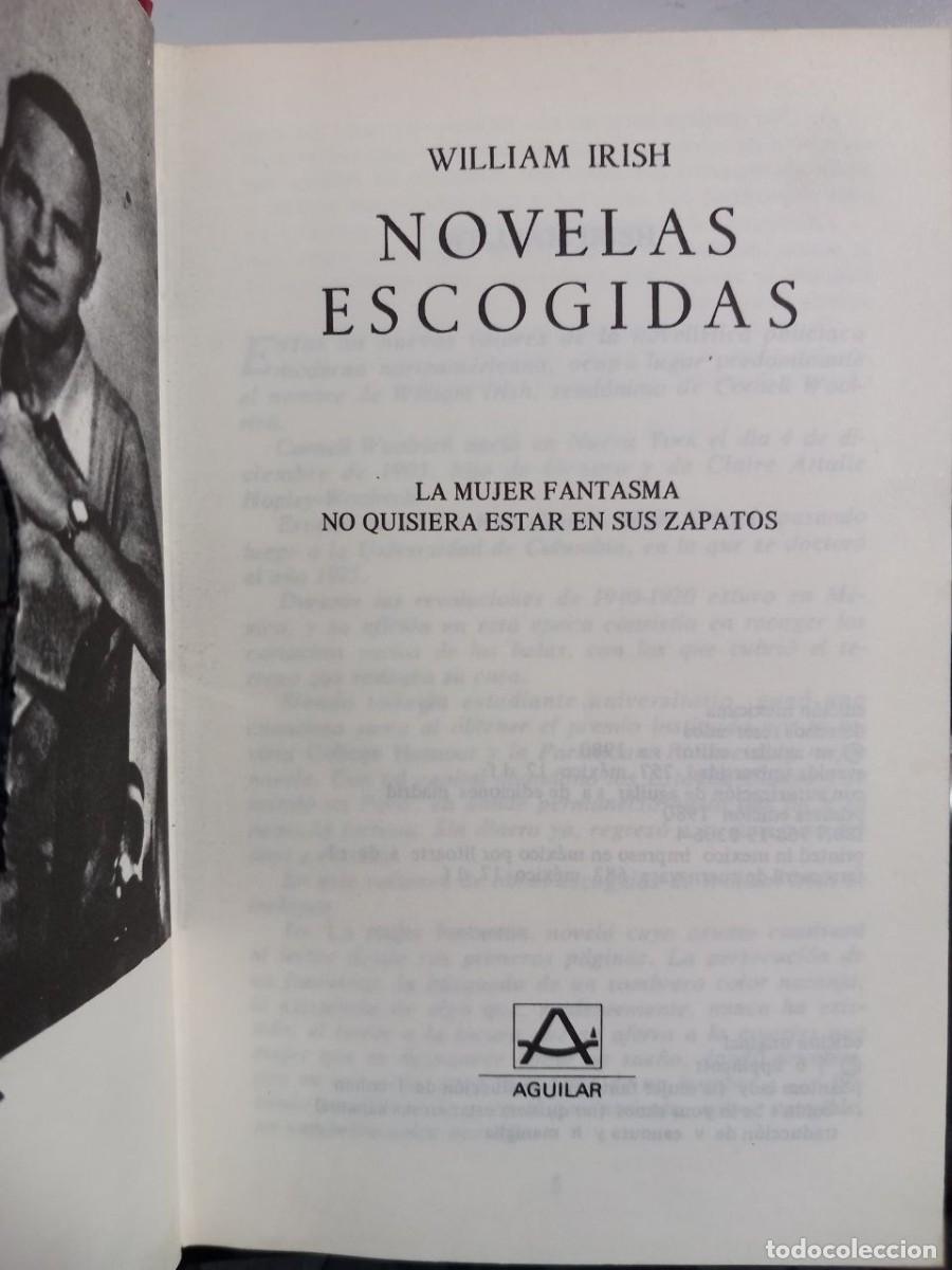 Libros: Novelas escogidas. - IRISH, William: - Foto 4