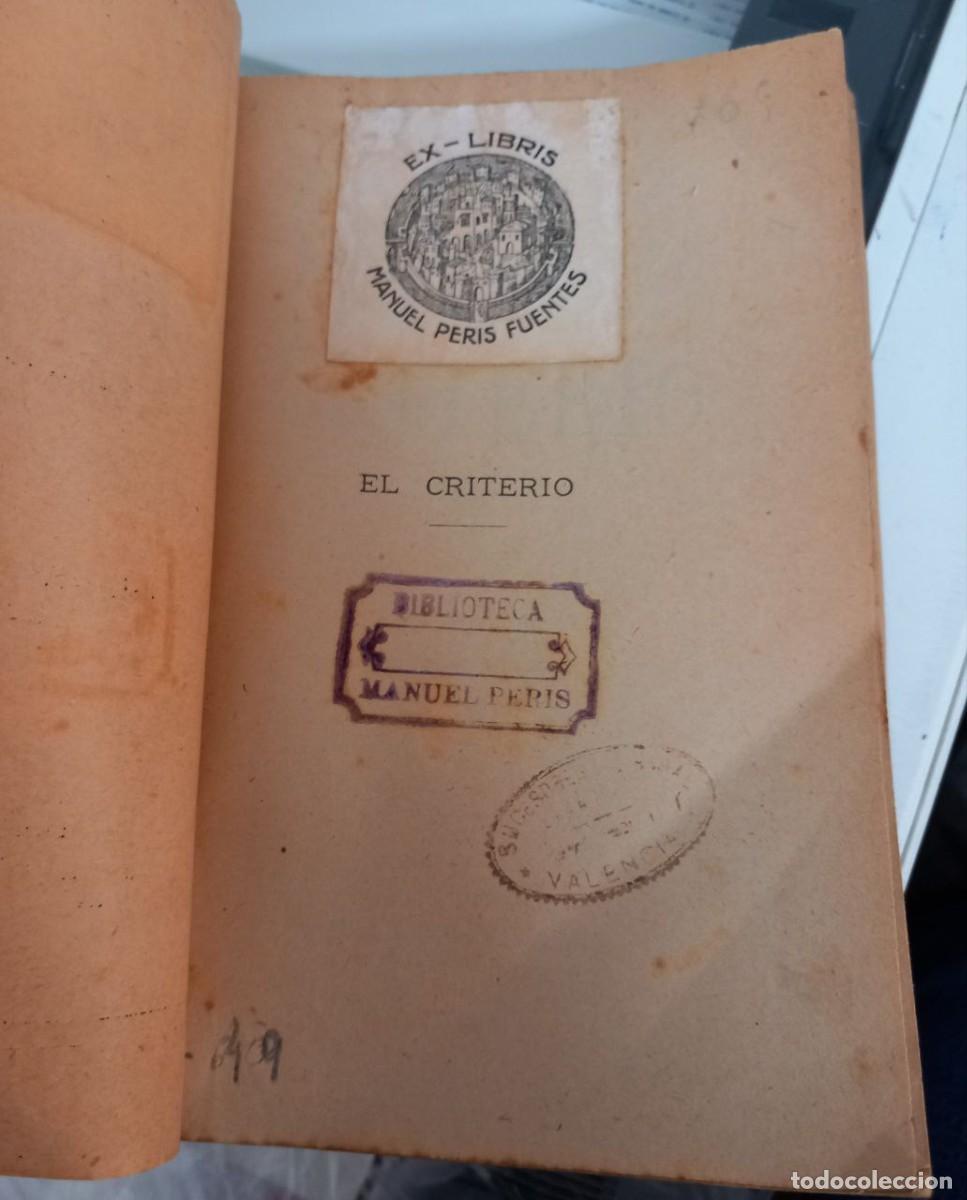 Libros: El criterio. - BALMES, Jaime: - Foto 6
