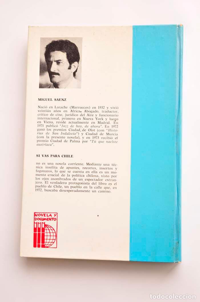 Libros: Si vas para Chile - S&Aacute;EZ, Miguel - Foto 5