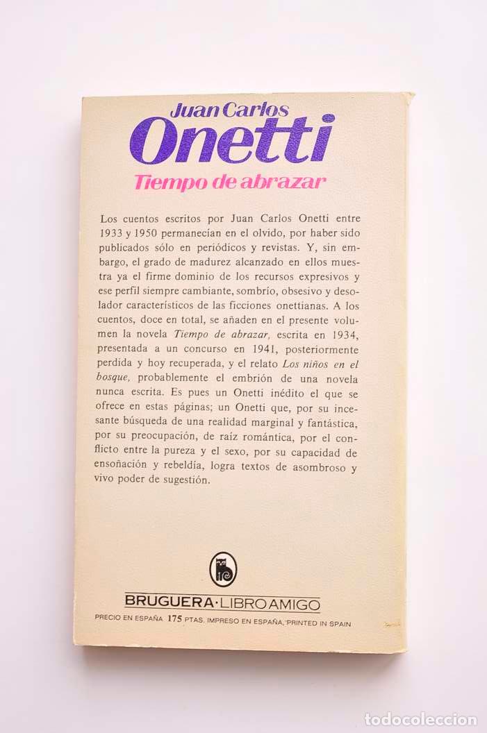 Libros: Tiempo de abrazar - ONETTI, Juan Carlos - Foto 3