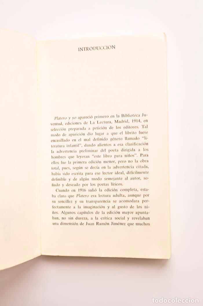 Libros: Platero y yo : eleg&iacute;a andaluza - JIM&Eacute;NEZ, Juan Ram&oacute;n - Foto 3