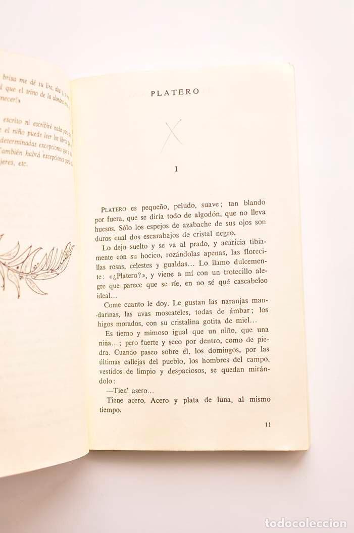 Libros: Platero y yo : eleg&iacute;a andaluza - JIM&Eacute;NEZ, Juan Ram&oacute;n - Foto 6