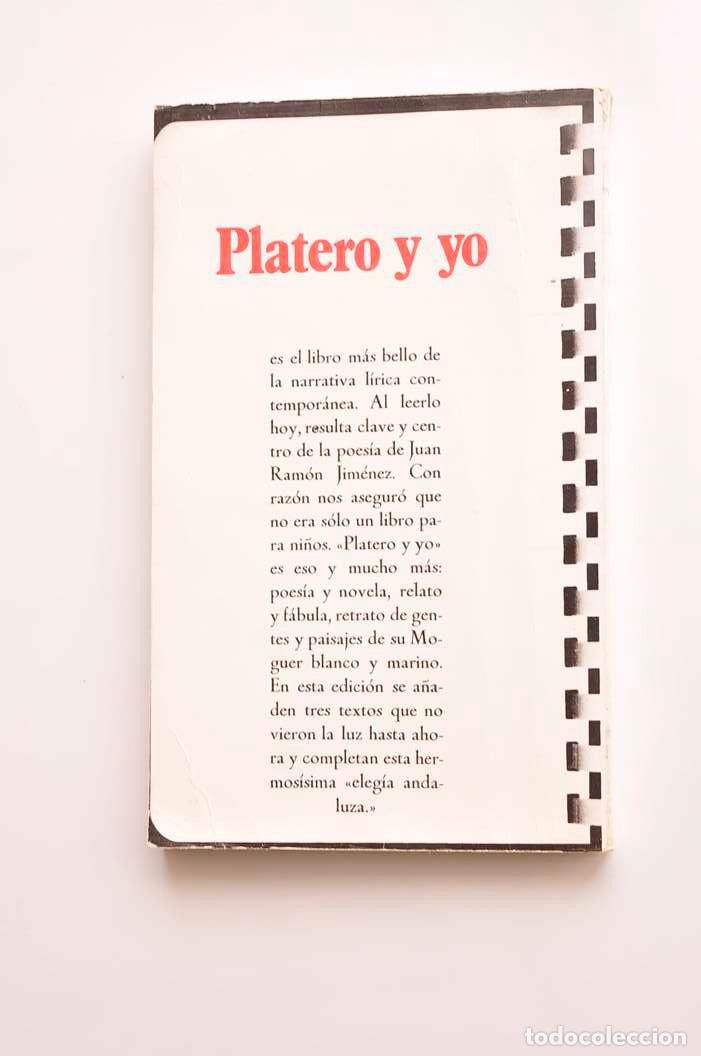 Libros: Platero y yo : eleg&iacute;a andaluza - JIM&Eacute;NEZ, Juan Ram&oacute;n - Foto 7