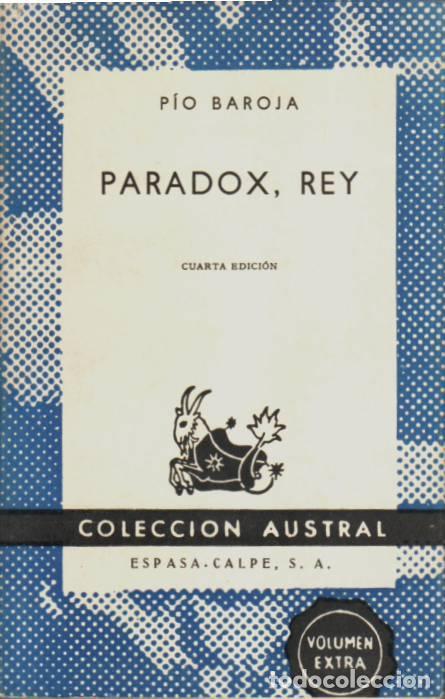 Libros: BAROJA, P&iacute;o.- - Paradox, rey. Novela. - Foto 1