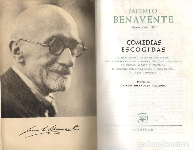 Libros: BENAVENTE, Jacinto.- - Comedias escogidas. - Foto 1