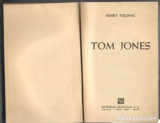 Libros: FIELDING, Henry.- - Tom Jones. Novela. - Foto 1