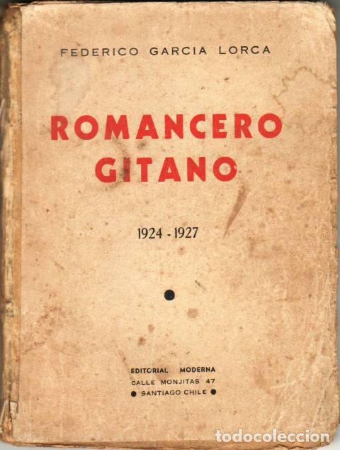 Libros: GARCIA LORCA, Federico.- - Romancero gitano (1924-1927). - Foto 1