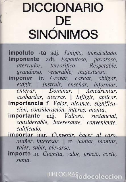 Libros: GILI GAYA, Samuel.- - Diccionario de sin&oacute;nimos. - Foto 1