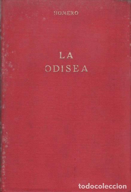 Libros: HOMERO.- - La odisea. Pr&oacute;logo de Luis Hern&aacute;ndez Alonso. - Foto 1