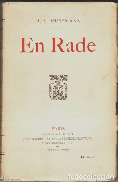 Libros: HUYSMANS, J-K.- - En Rade. - Foto 1