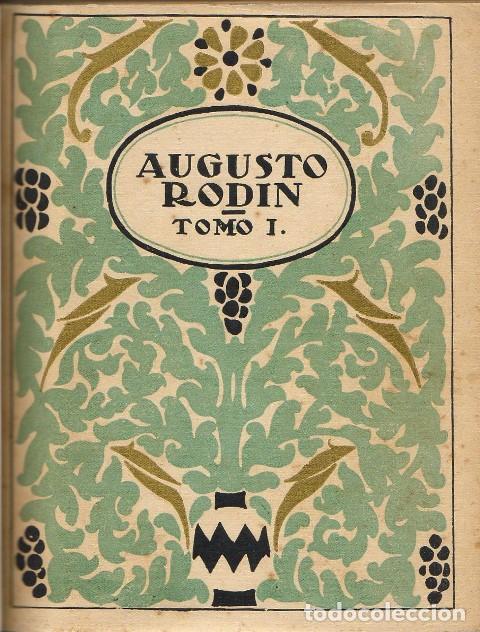 Libros: MARQUINA, Rafael.- - Augusto Rod&iacute;n. 2 tomos. - Foto 1