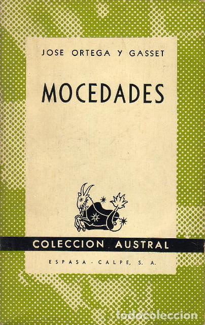 Libros: ORTEGA Y GASSET, Jos&eacute;.- - Mocedades - Foto 1