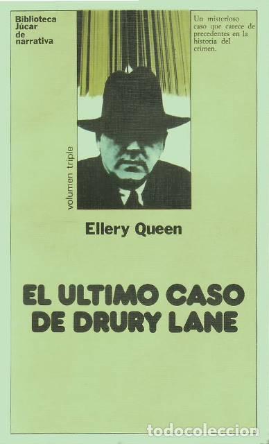Libros: QUEEN, Ellery.- - El &uacute;ltimo caso de Drury Lane. - Foto 1