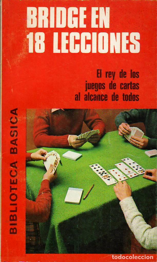 Libros: VV. AA.- - BRIDGE EN 18 LECCIONES. Gu&iacute;a de aprendizaje. - Foto 1