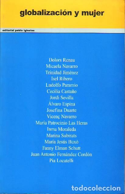 Libros: VV. AA.- - GLOBALIZACI&Oacute;N Y MUJER. - Foto 1