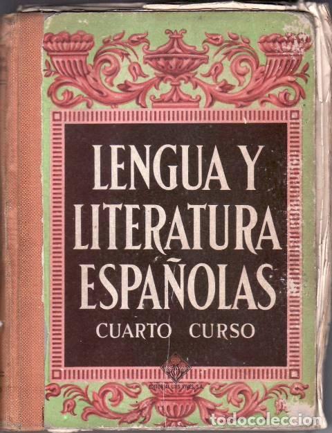 Libros: Lengua y literatura espa&ntilde;olas. Cuarto curso. - Foto 1