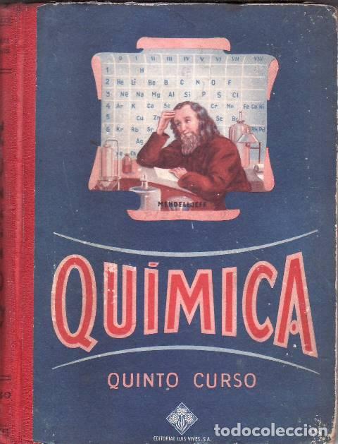 Libros: QU&Iacute;MICA. Quinto curso. - Foto 1