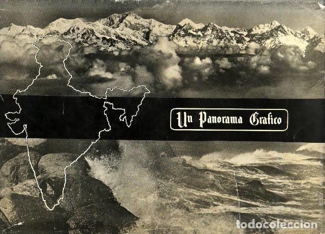 Libros: UN PANORAMA GR&Aacute;FICO DE LA INDIA. Edici&oacute;n en castellano. - Foto 1
