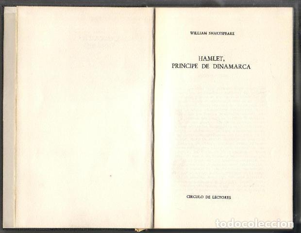 Libros: SHAKESPEARE, William.- - Hamlet. - Foto 1