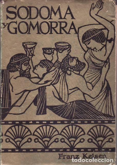 Libros: KELSEN, Franz.- - Sodoma y Gomorra. - Foto 1