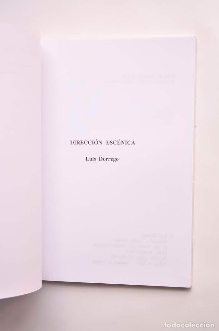 Libros: Direcci&oacute;n esc&eacute;nica - DORREGO, Luis - Foto 2