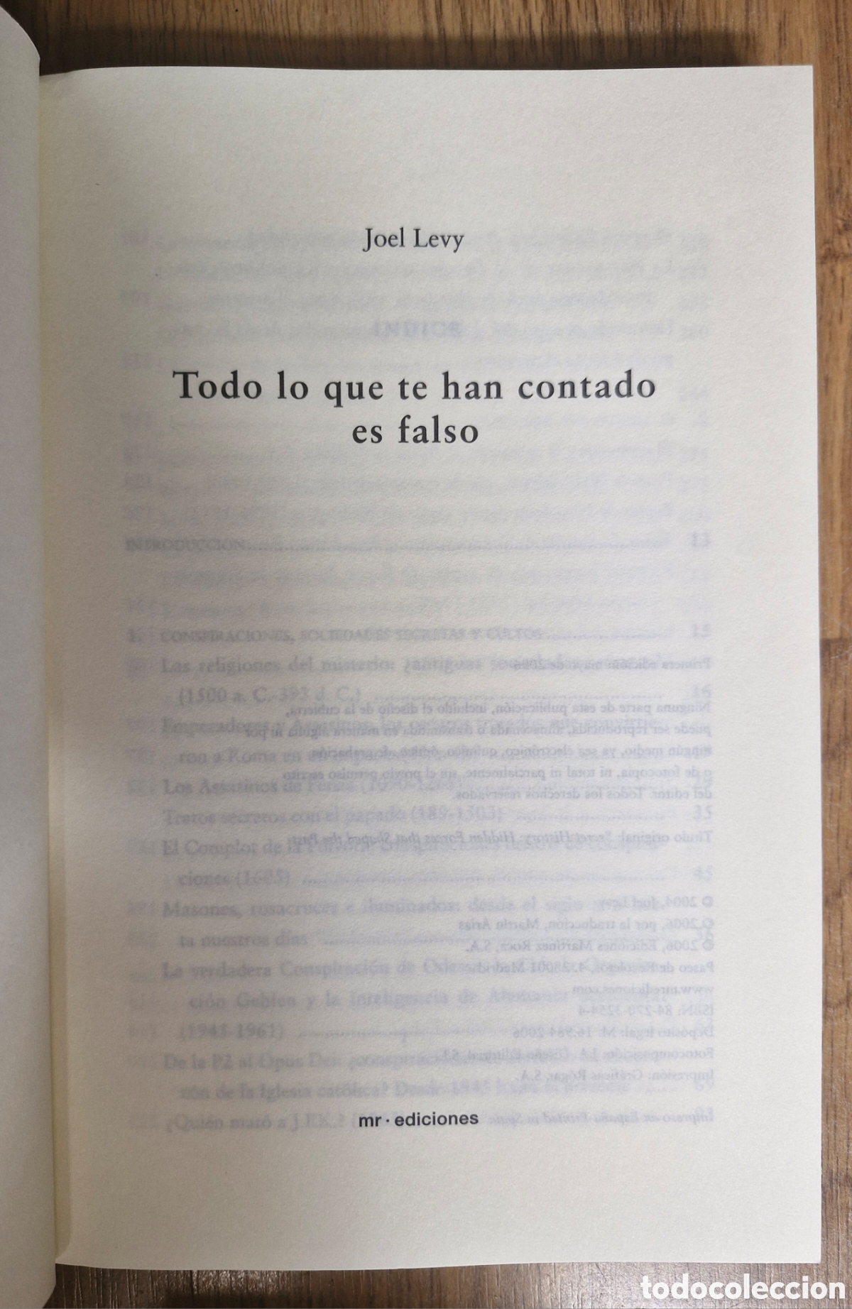 Libros: TODO LO QUE TE HAN CONTADO ES FALSO - Joel Levy - Foto 3