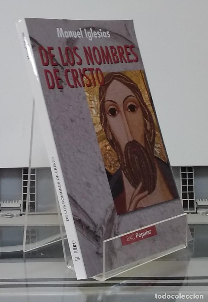Libros: De los nombres de Cristo - Manuel Iglesias - Foto 1