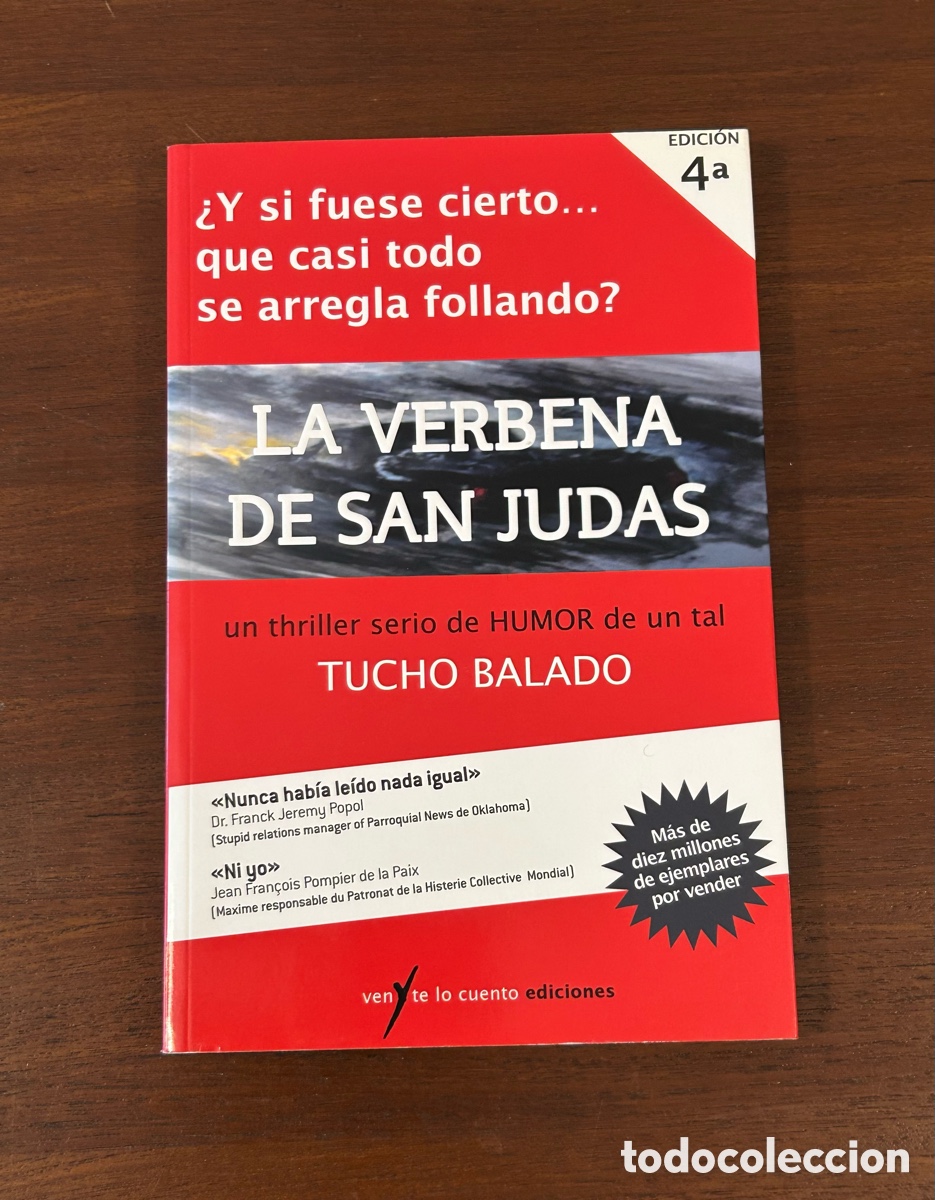 Libros: LA VERBENA DE SAN JUDAS. TUCHO BALADO. EDICIONES VEN Y TE LO CUENTO