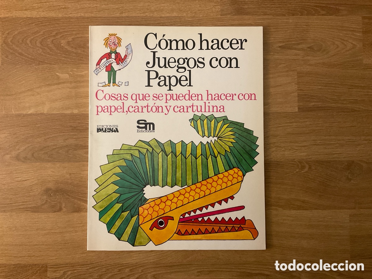 Libros: C&oacute;mo hacer juegos con papel - Foto 1