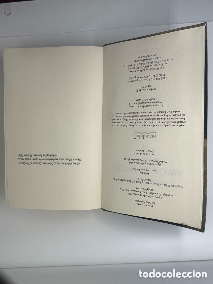 Libros: Szmaragdowa Tablica de Carla Montero - Foto 3