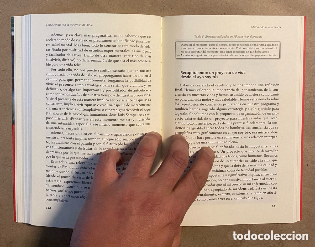 Libros: SOS&hellip; CONVIVIENDO CON LA ESCLEROSIS M&Uacute;LTIPLE. LUIS ARBEA ARANGUREN. EDICIONES PIR&Aacute;MIDE 2009. - Foto 5