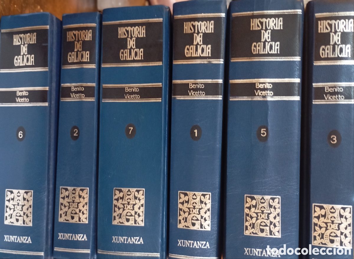 Libros: 7 Tomos libros Historia de Galicia - Foto 1