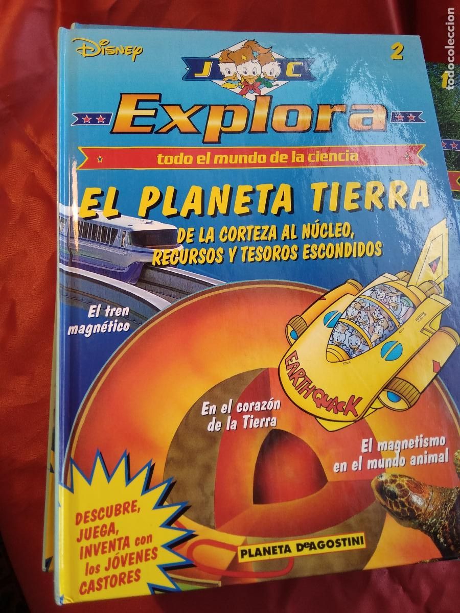 Libros: Explora N&ordm; 2: El planeta Tierra Disney CO.1556 - Foto 1