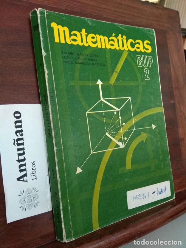 B&uuml;cher: Matem&aacute;ticas 2 BUP