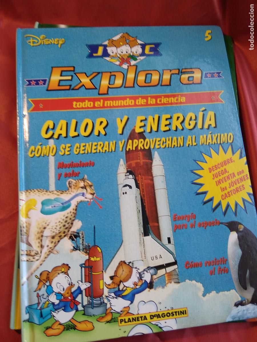 B&uuml;cher: Explora N&ordm; 5: Calor y energ&iacute;a Disney CO.1565