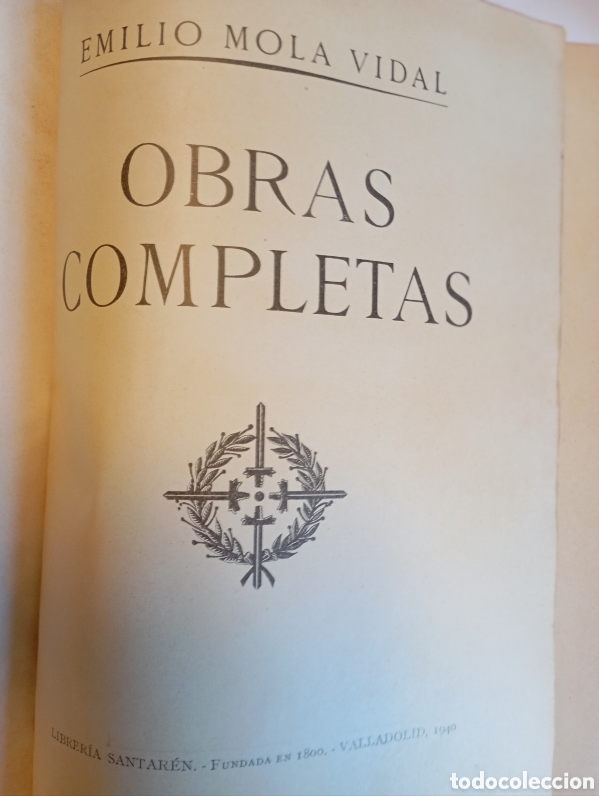Libros: Obras completas Emilio Mola Vidal libro - Foto 5