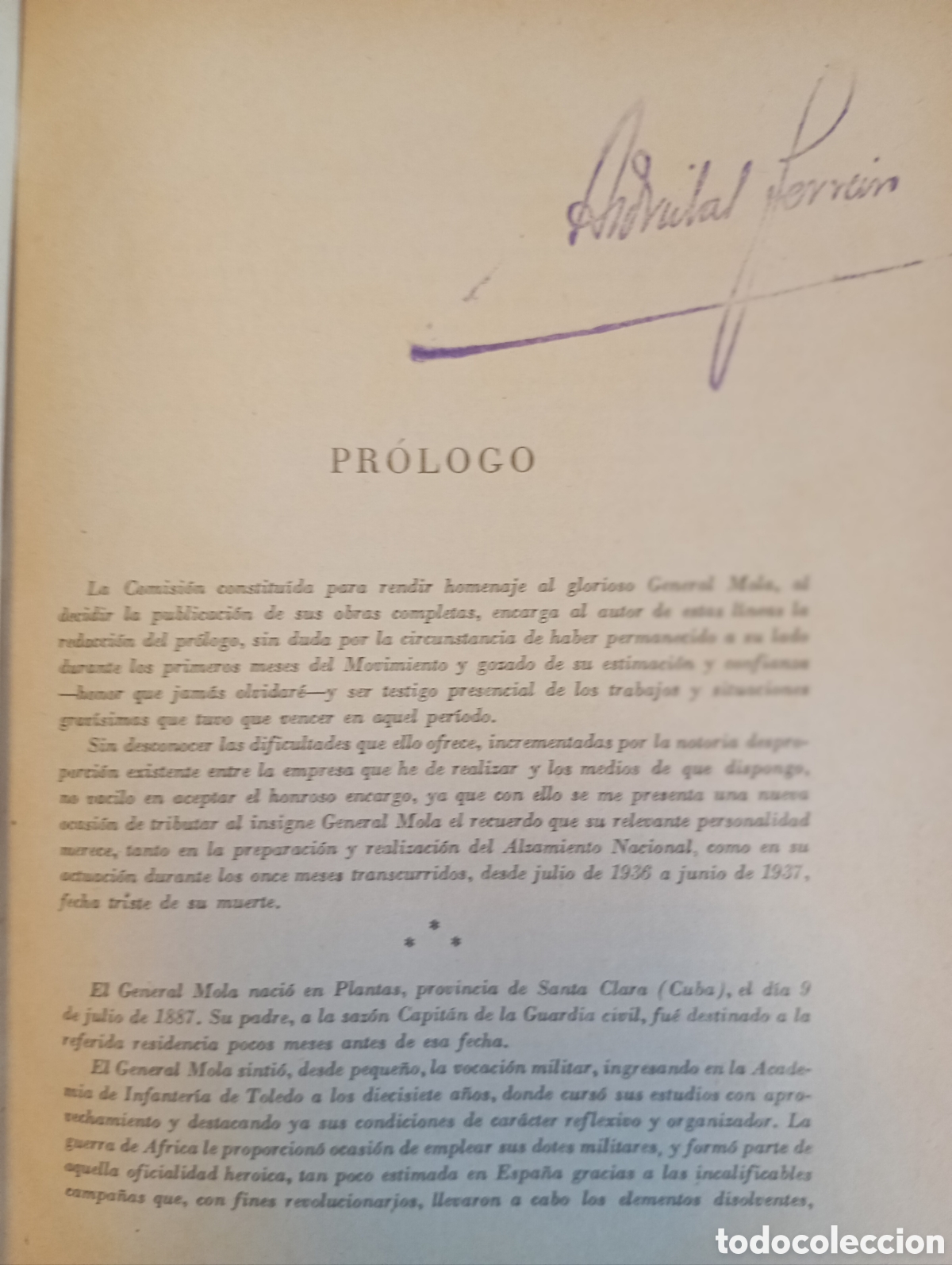 Libros: Obras completas Emilio Mola Vidal libro - Foto 8