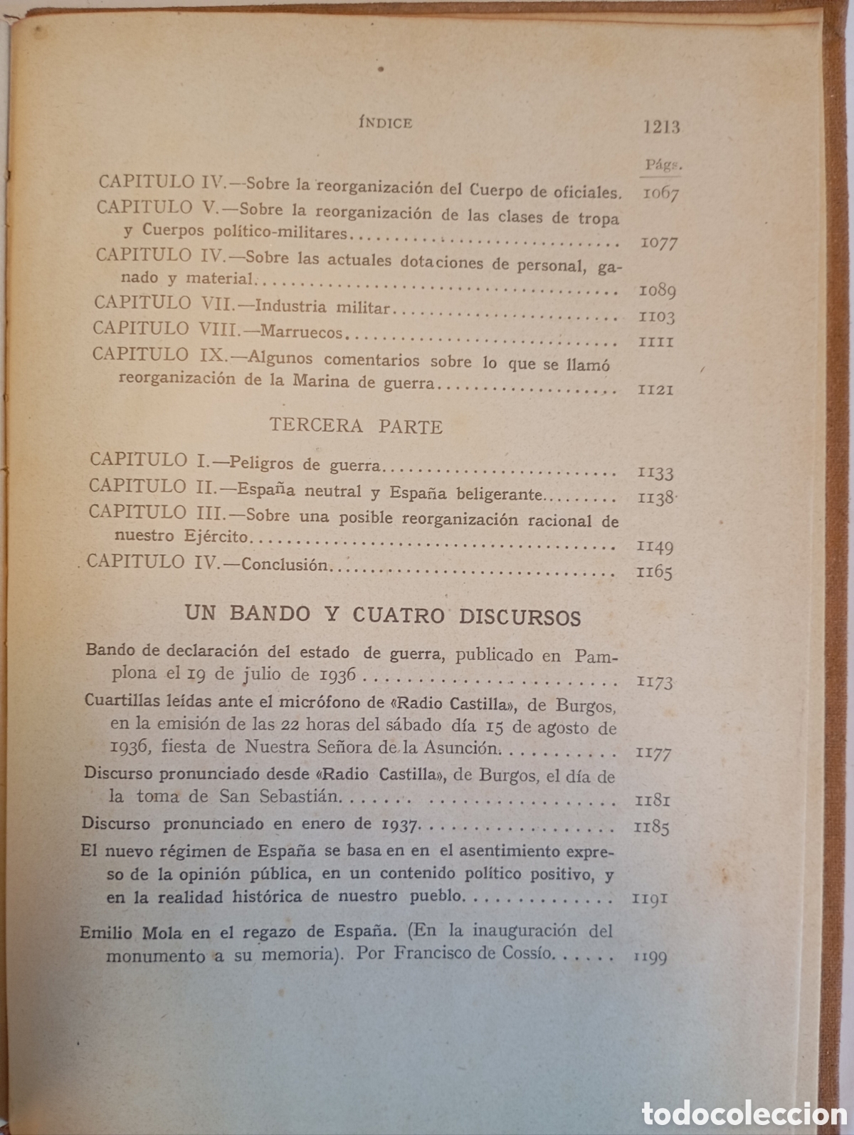 Libros: Obras completas Emilio Mola Vidal libro - Foto 11